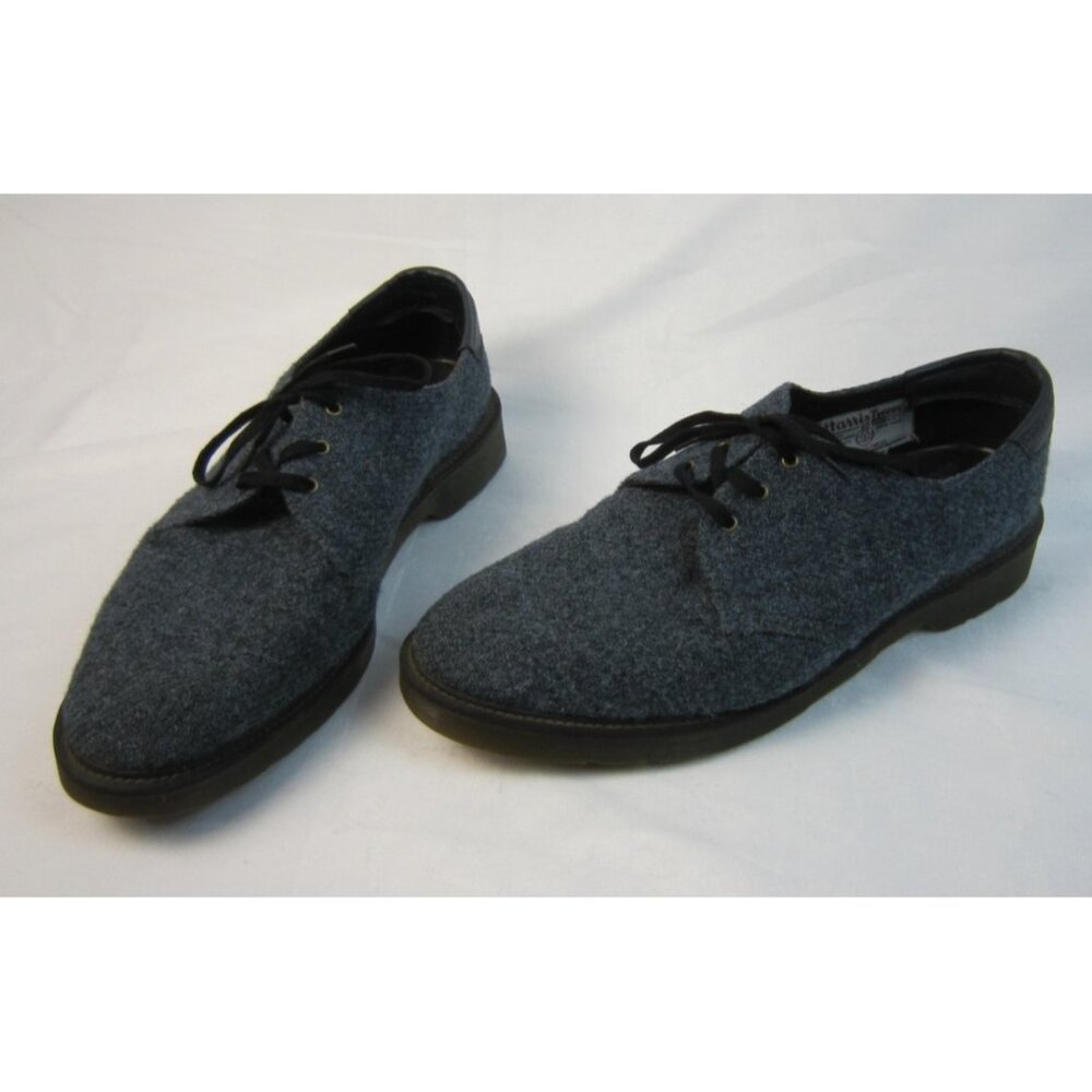 DR. MARTENS HARRIS TWEED Oxford Blue Men's Size US13M/UK12/EUR47 - Used